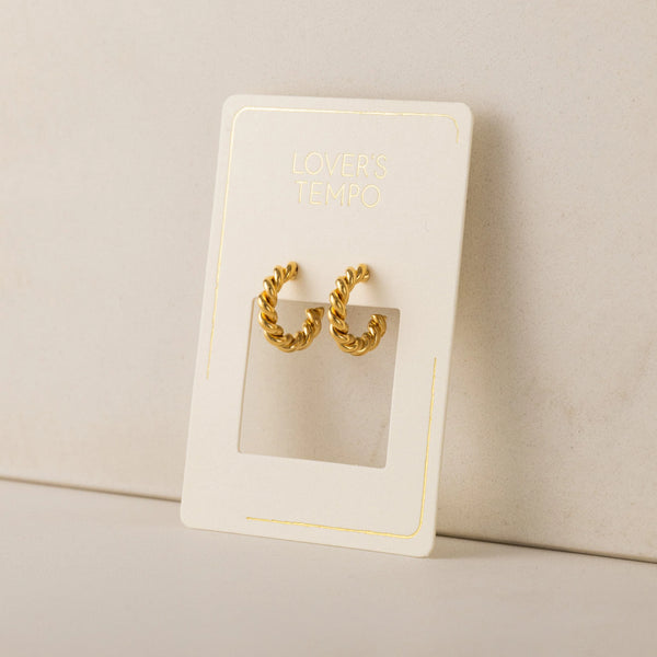 Boucles d'oreilles - Anneaux dawson or