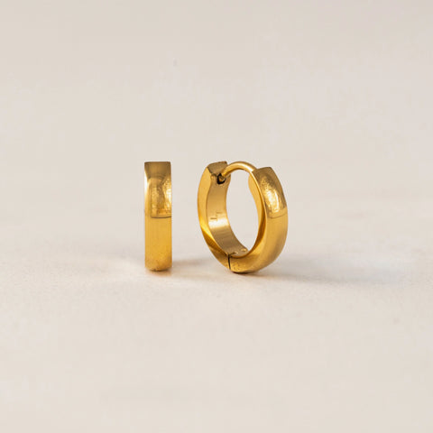 Boucles d'oreilles - Anneaux Maya or