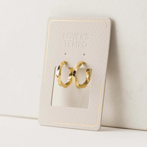 Boucles d'oreilles - Anneaux Emma or