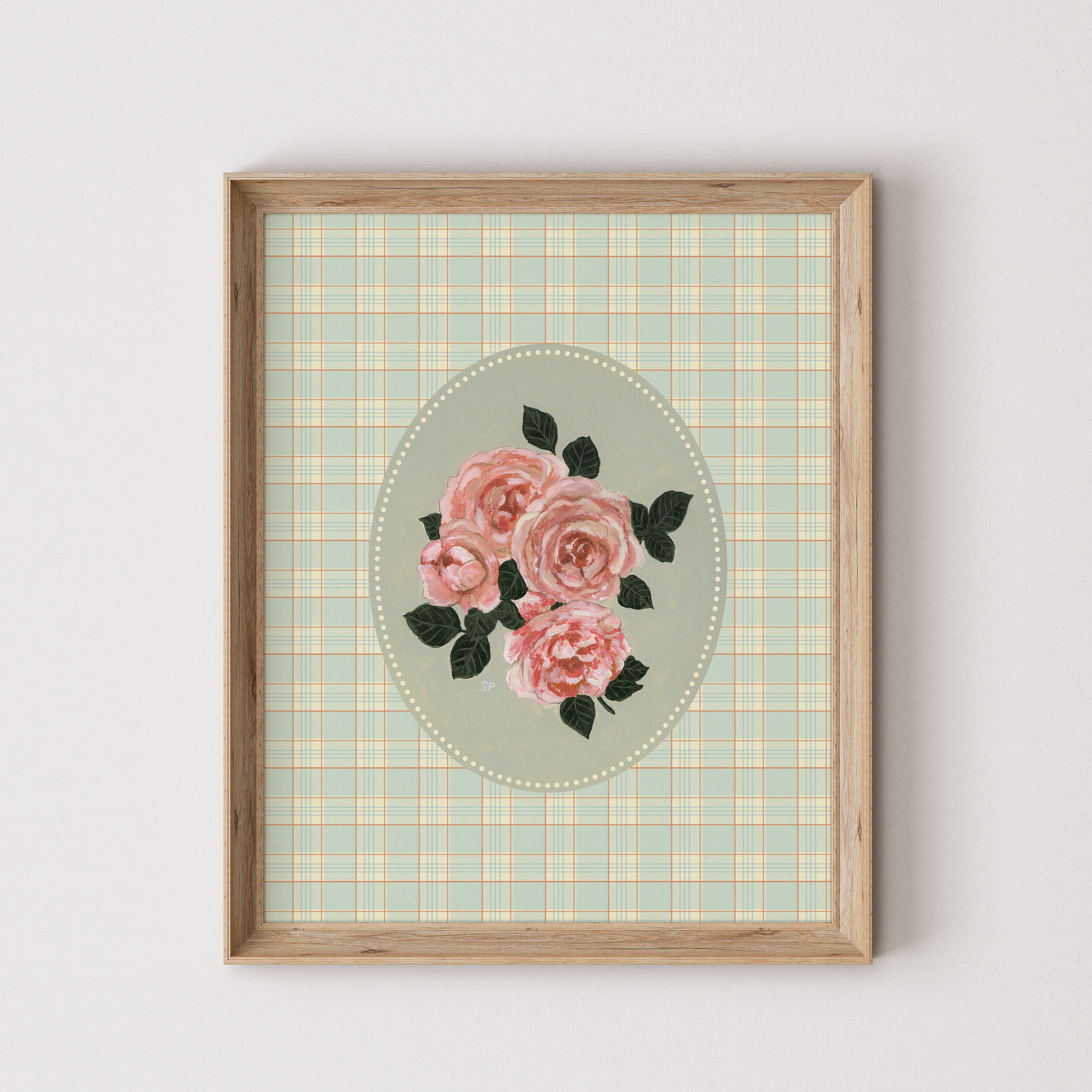 Affiche - Douceur rosée 8 X 10