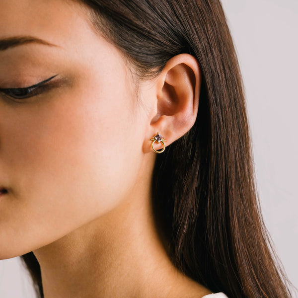 Boucles d'oreilles - Asta lilas