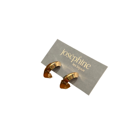 JOS Boucles d’oreilles - Anneaux convexes petits