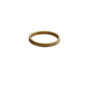 JOS Bague - Double jonc or
