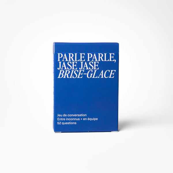 Jeu - Parle, parle, jase, jase : Brise-glace