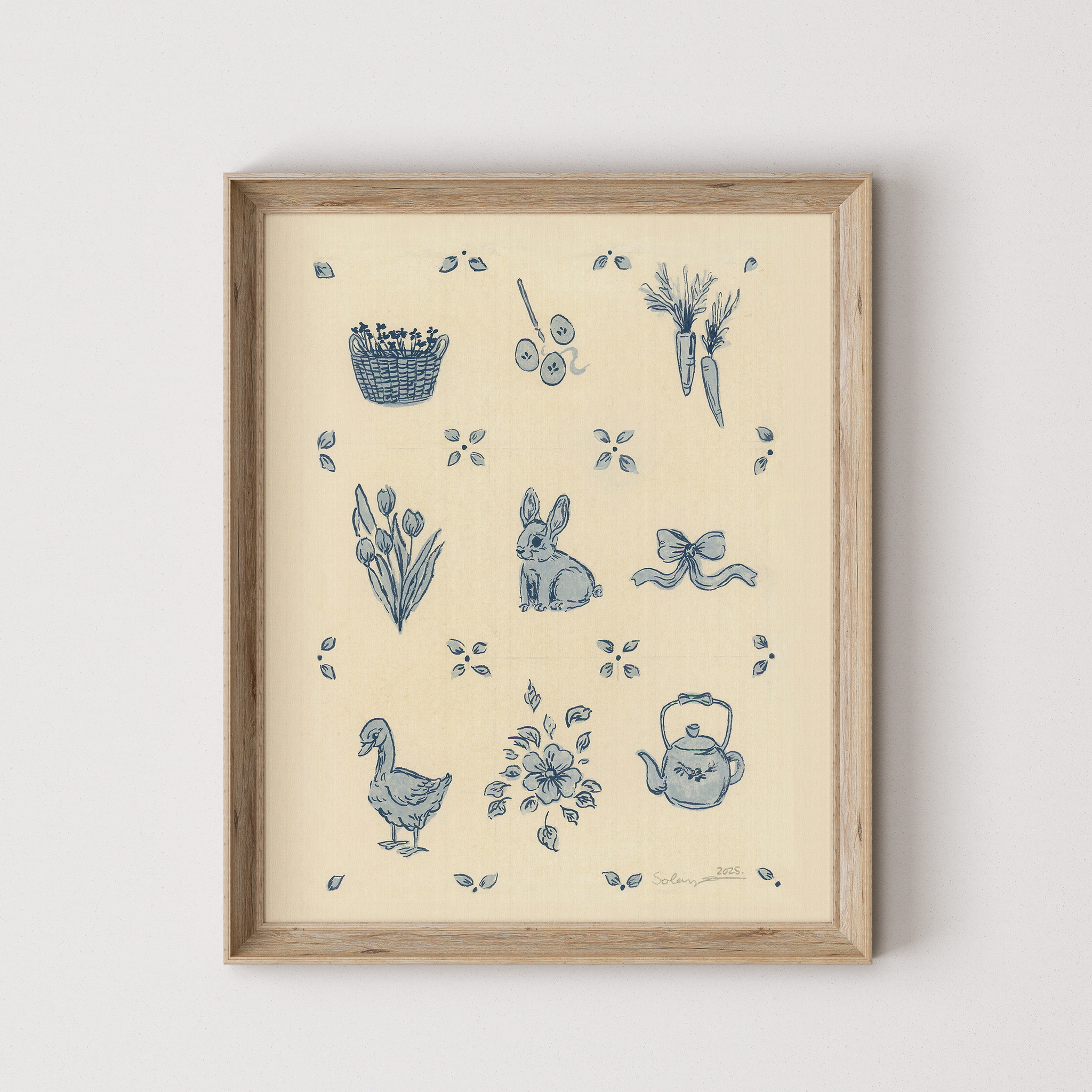 Affiche - Blue Cottage 8 X 10