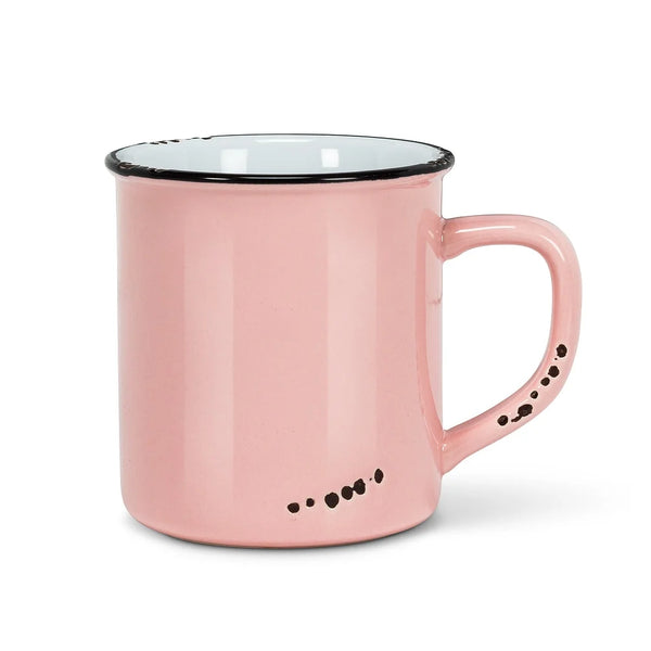 Tasse mug - Couleurs variées imitation émail