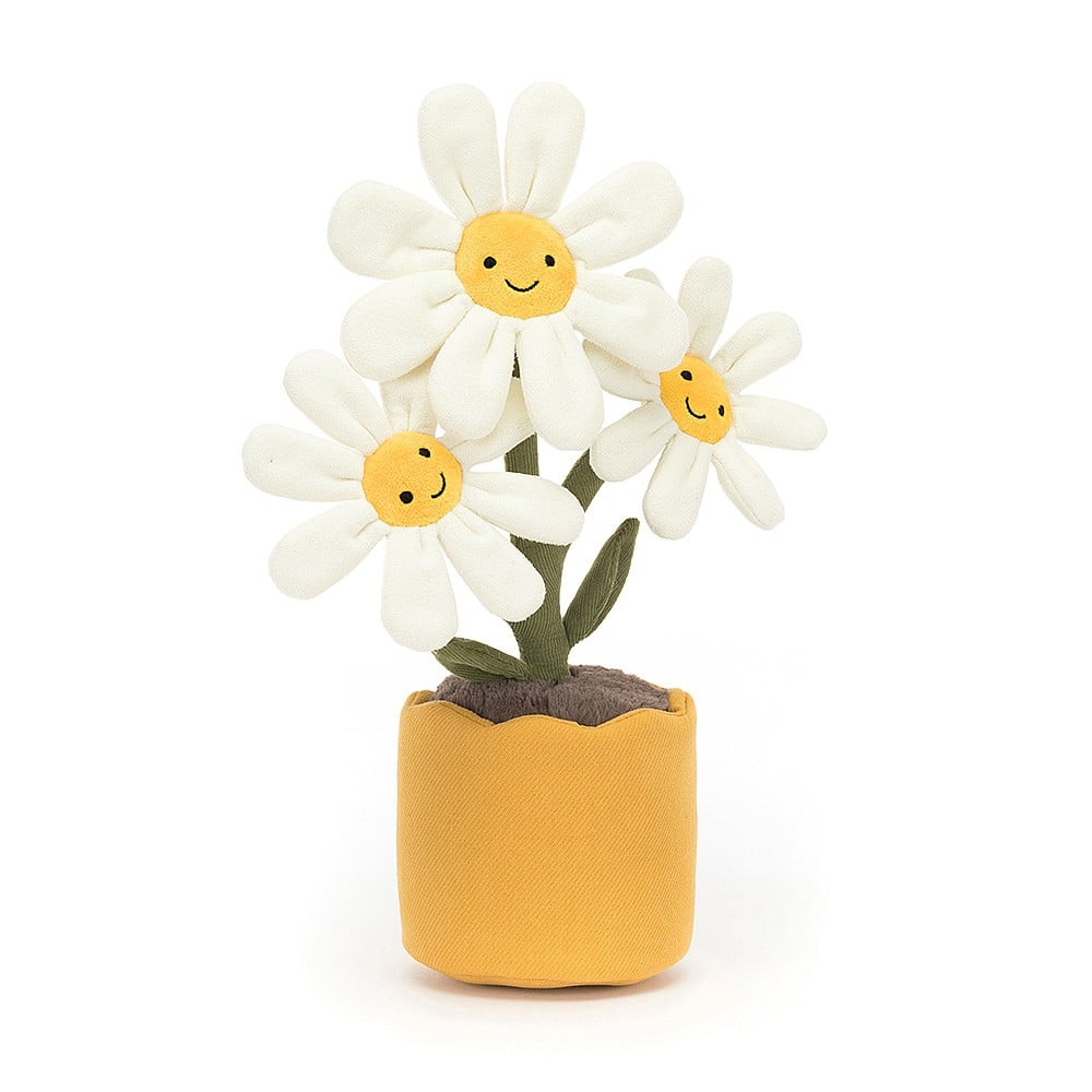 Peluche - Pot de marguerites