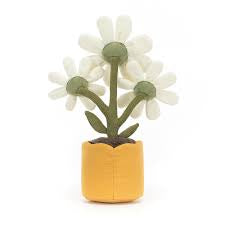 Peluche - Pot de marguerites