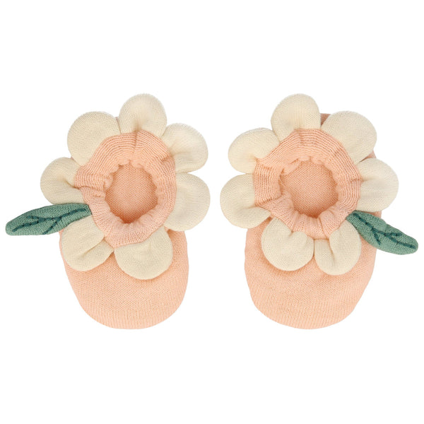MERI Chaussons pour bébé - Fleurs