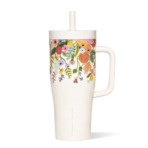 Tasse Cruiser - Crème fleurs 22 oz