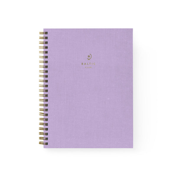 Cahier à spirales - Lilas