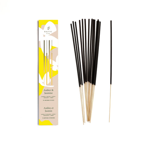 Bâtons d'encens - Ambre et jasmin