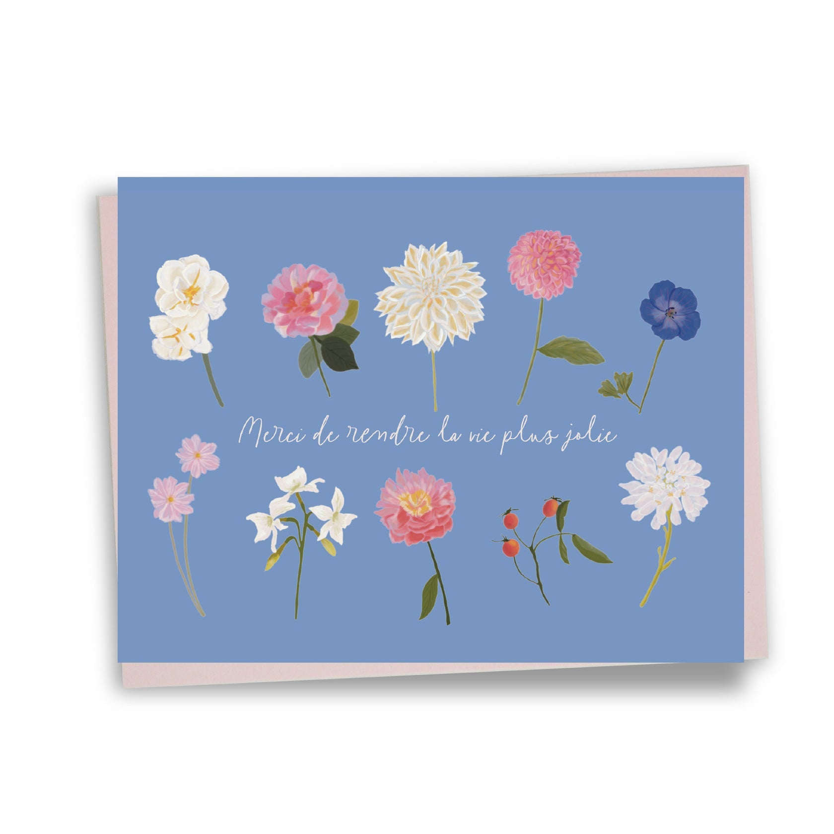 Carte - Merci de rendre la vie plus jolie