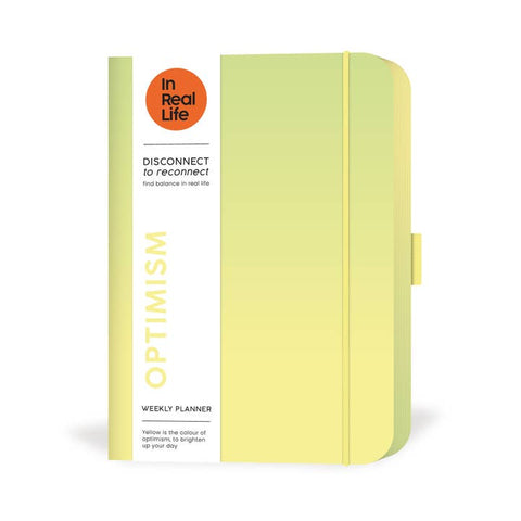 Agenda non daté - Weekly planner A6 Optimism