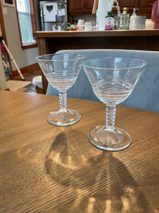 VIN Coupes - Verre rayons et fleurs (2)