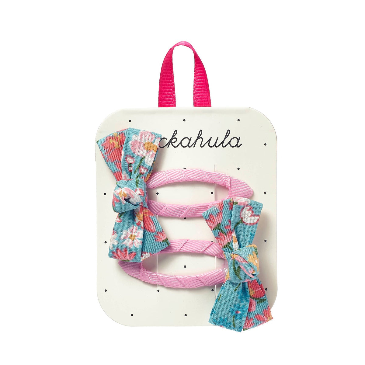 Ensemble de barrettes (2) - Boucles fleuries Heidi