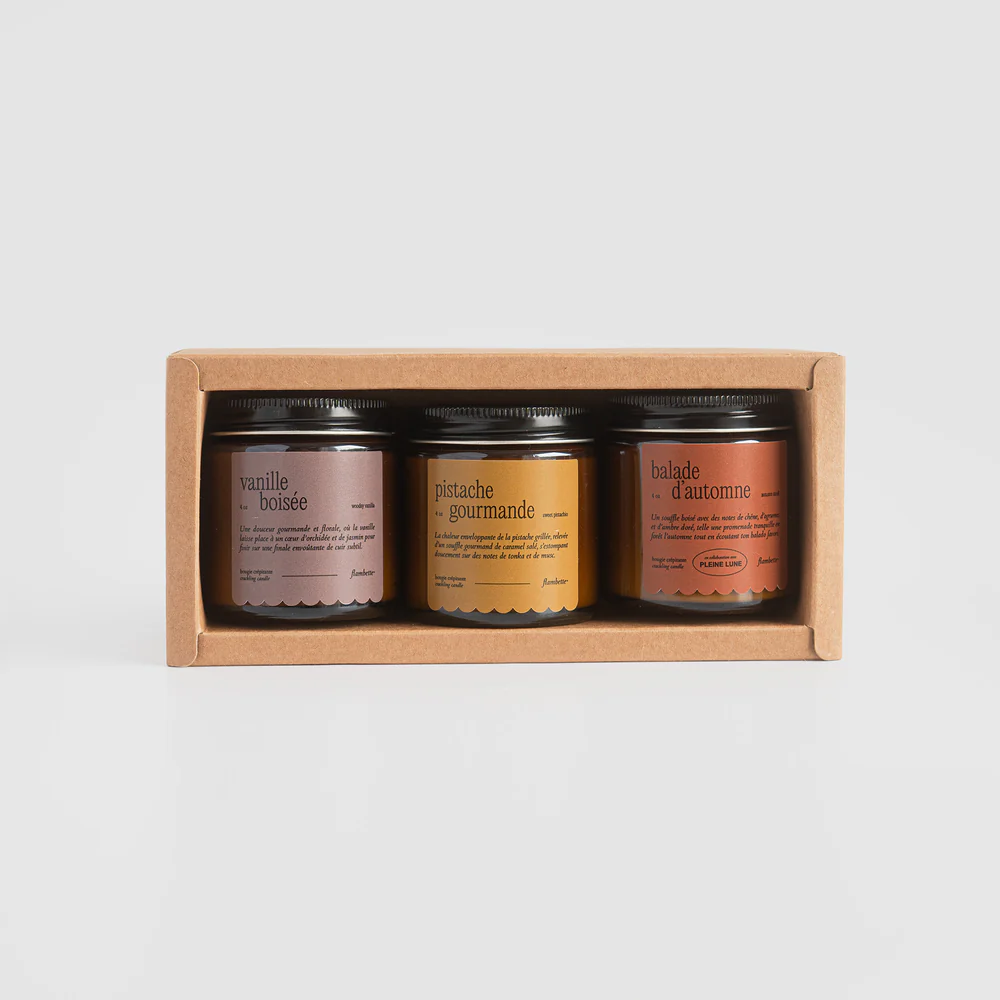 Chandelles - Trio d’automne