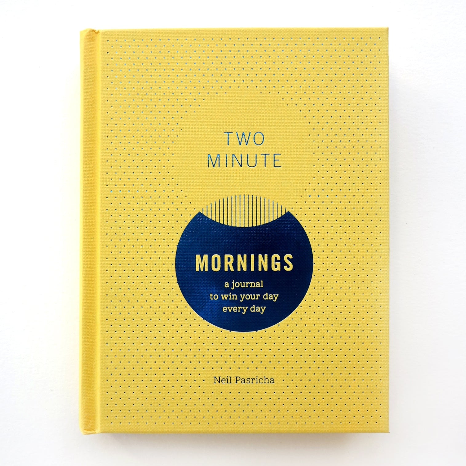 Livre - Two minute mornings journal