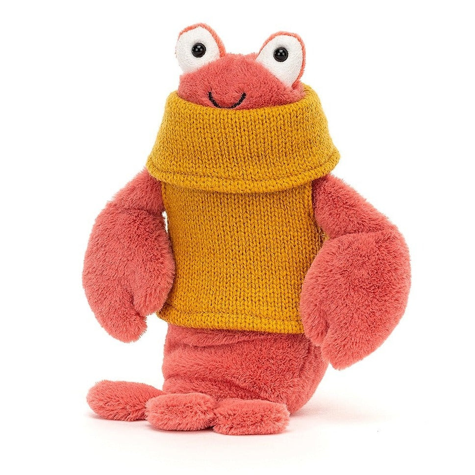 Toutou - Homard tricot jaune