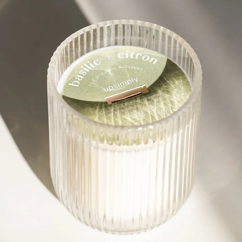Chandelle - Basilic et citron