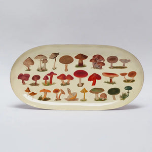 Plateau oval - Champignons
