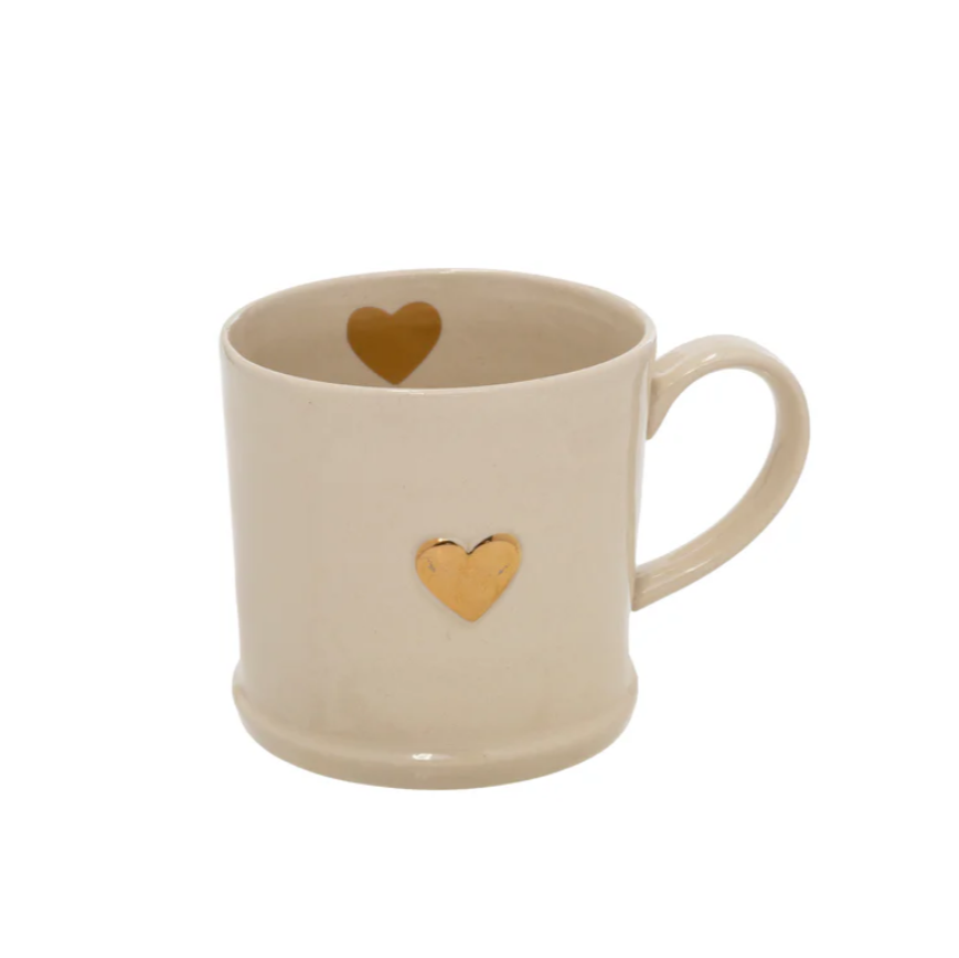Tasse - Coeur doré