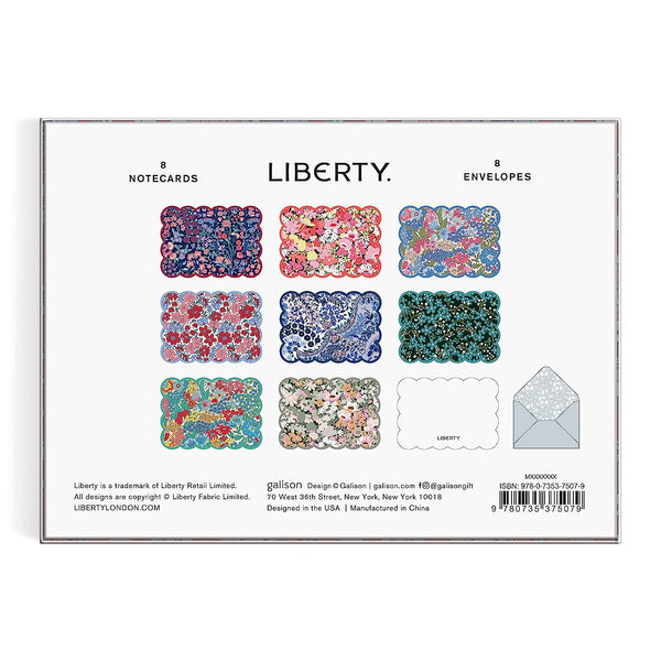 Ensemble de 8 cartes - Liberty