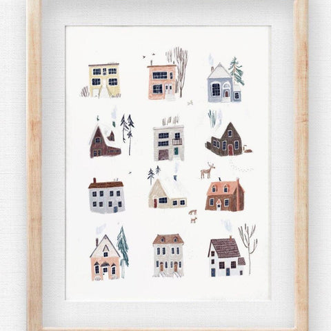 Affiche - 8.5 X 11 Bin à maison