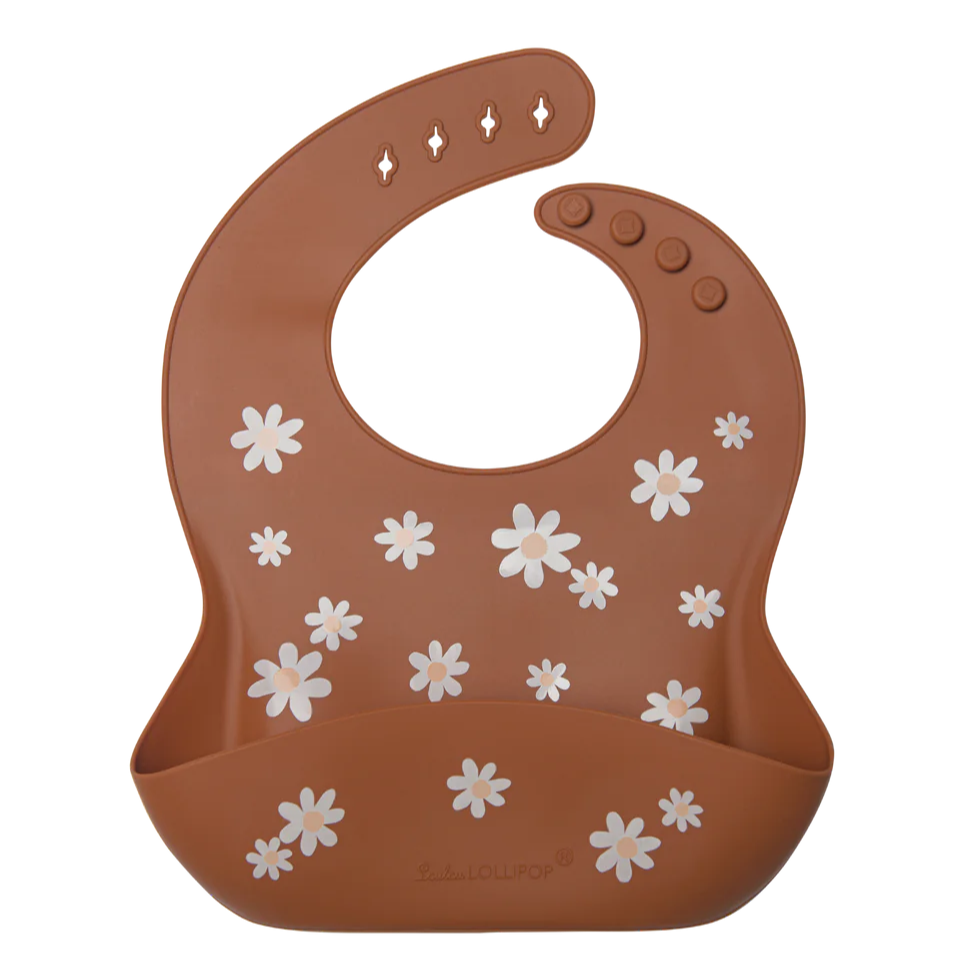 Bavette - Marguerites fond orange