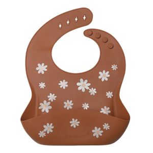 Bavette - Marguerites fond orange
