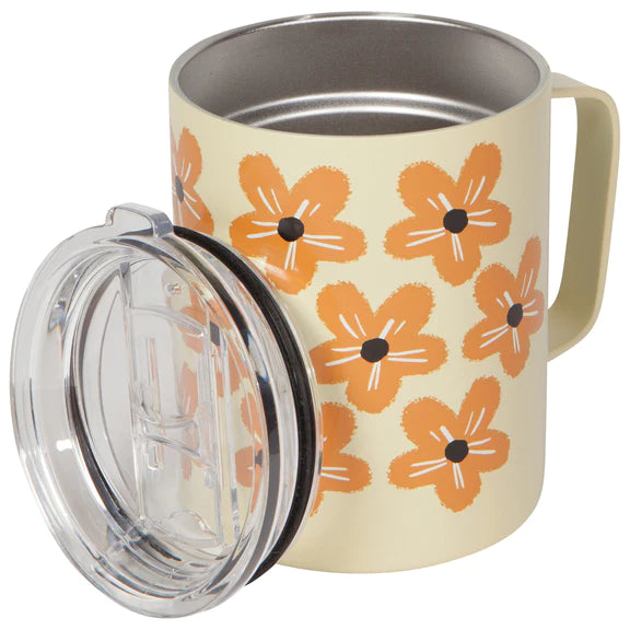 Tasse isotherme - Fleurs