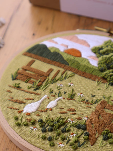 Ensemble de broderie - Les oies