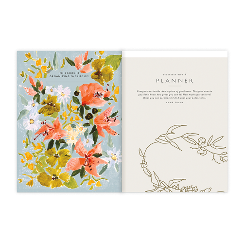Agenda 2023-2024 - Vintage Floral