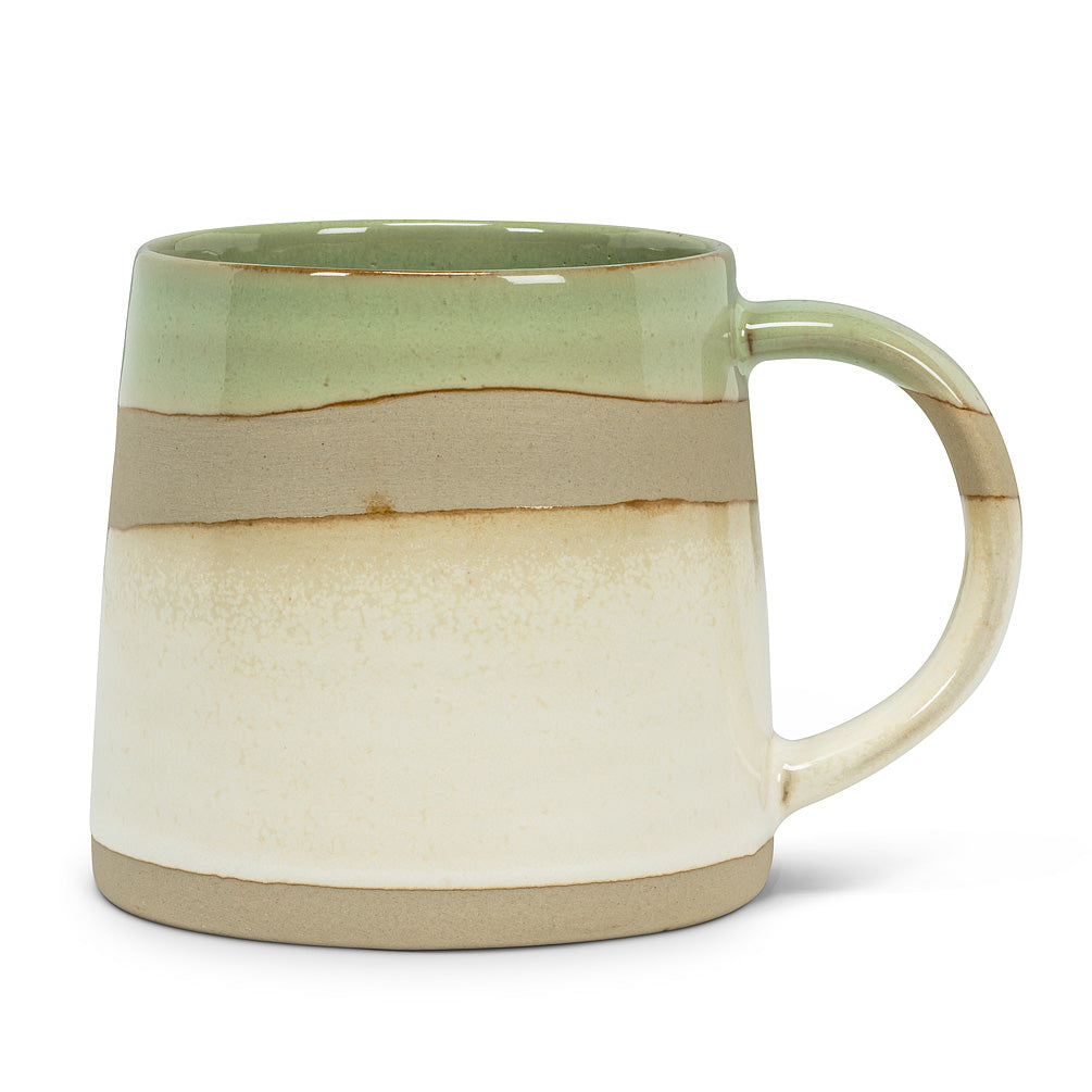 Tasse - Blanche et verte