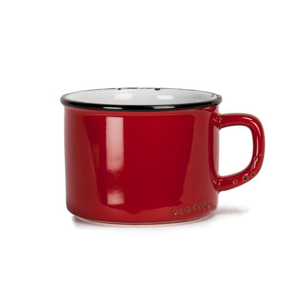 Tasse à cappuccino - Couleurs variées imitation émail