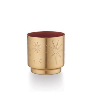 Chandelle - Bonbon pot métal étoilé