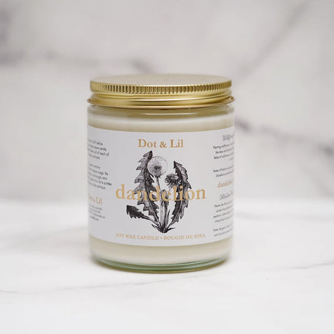 Bougie de soya - Dandelion