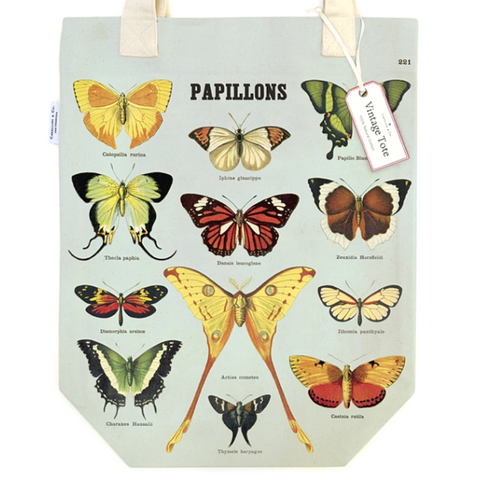 Sac r&eacute;utilisable - Papillons