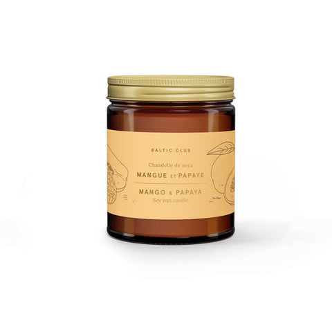 Chandelle de soya - Mangue et papaye