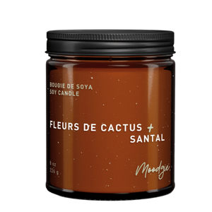 Chandelle - Fleurs de cactus et santal