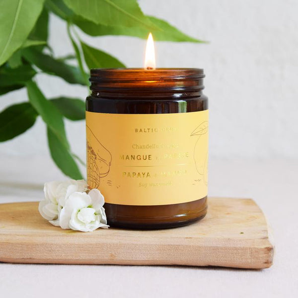 Chandelle de soya - Mangue et papaye