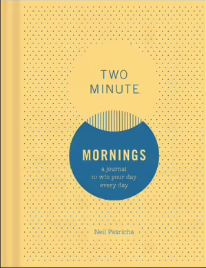 Livre - Two minute mornings journal