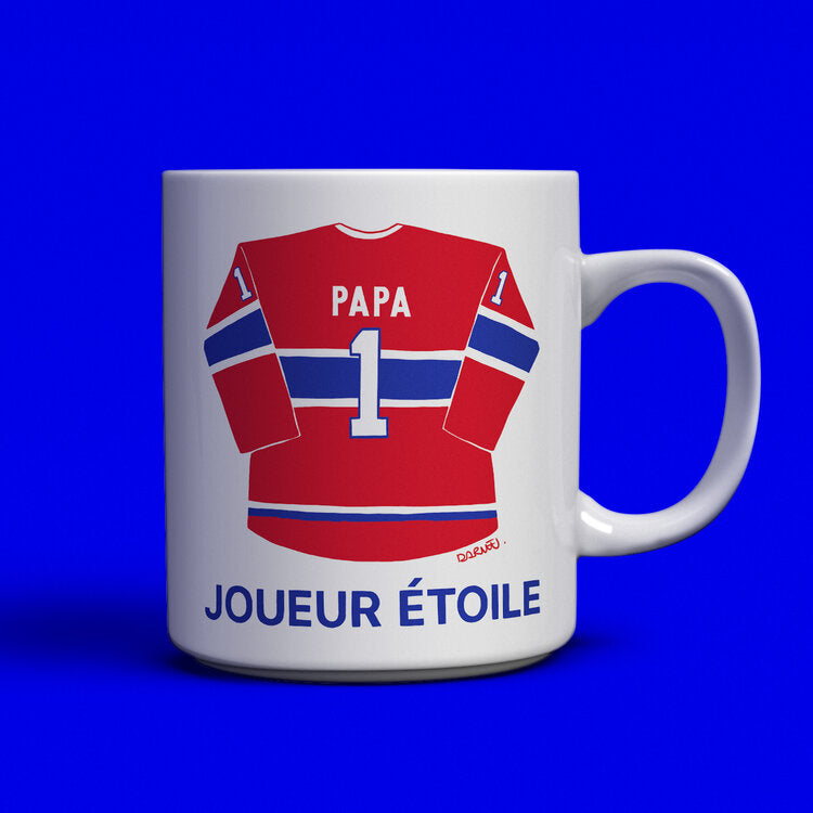 Tasse - Papa joueur étoile