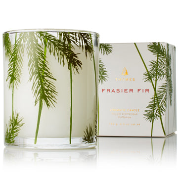 Chandelle - Sapin Fraser bougeoir branches de pin