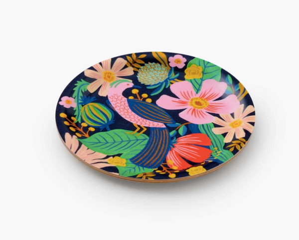 Sous-verres - Fleurs et oiseaux