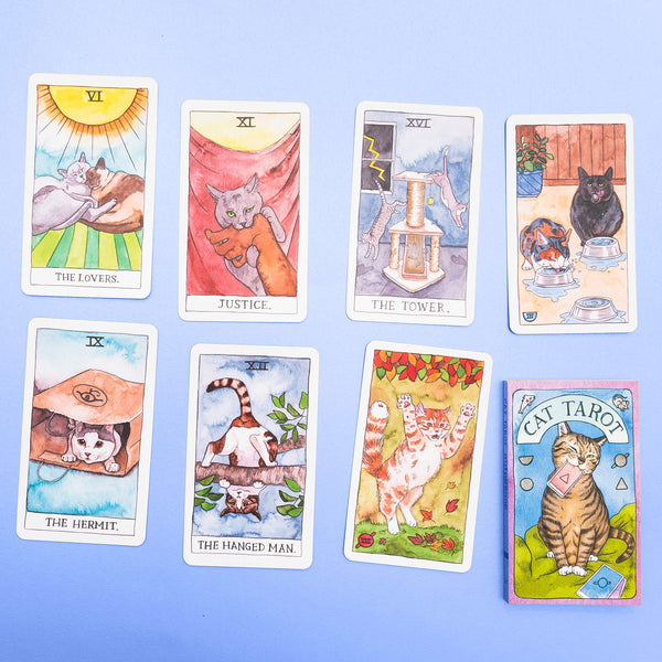 Cartes tarot - Chats