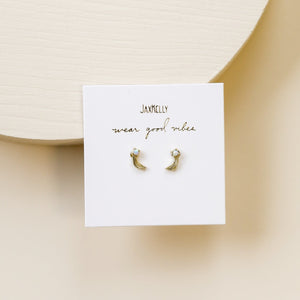 Boucles d'oreilles - Opale nova