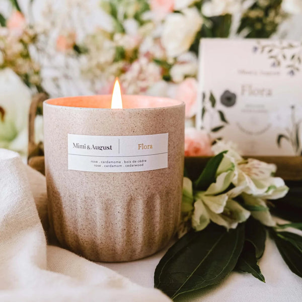 Chandelle de soya - Flora