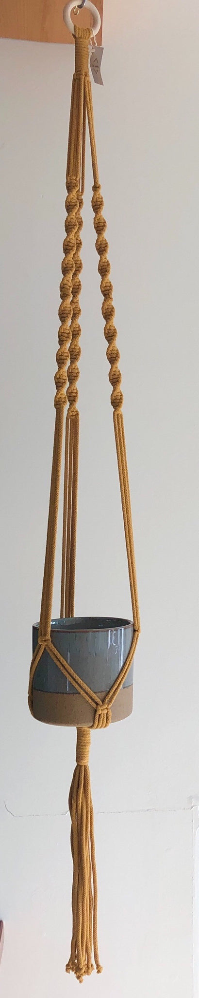 Jardinière - Macramé torsade triple